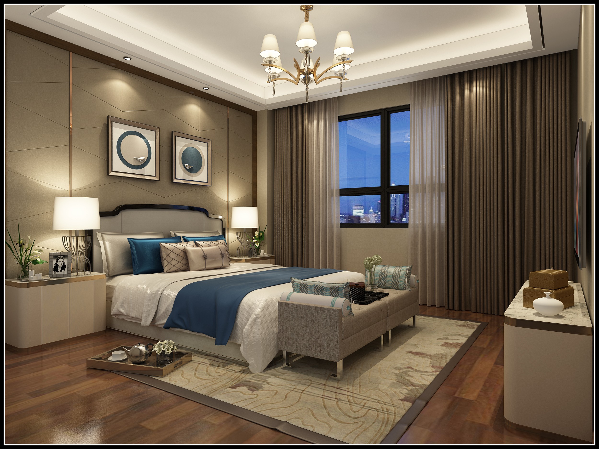 洪湖140㎡意式四室两厅